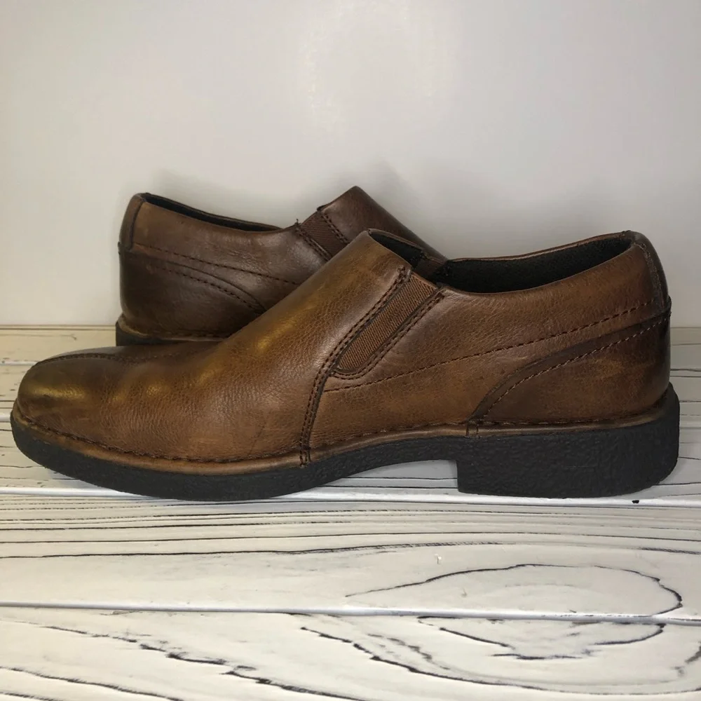 RJ Colt Finnley Distressed Leather Slip On Loafer Mens Size 10M - Picture 7 of 15